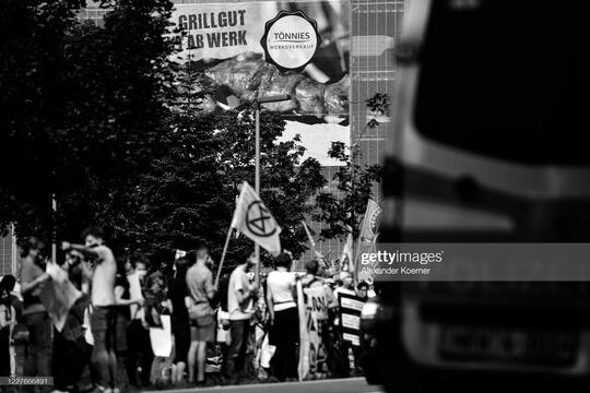 Meat Factory Toennies Protests