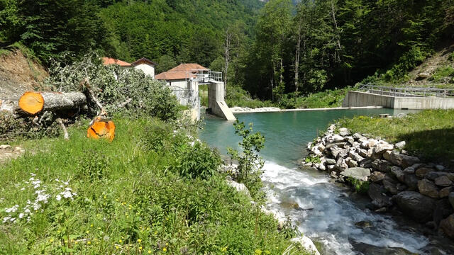 The hydro power plant in Decan. | Photo: BIRN.