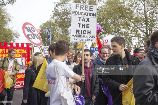 Anti-austerity Protest London 2012