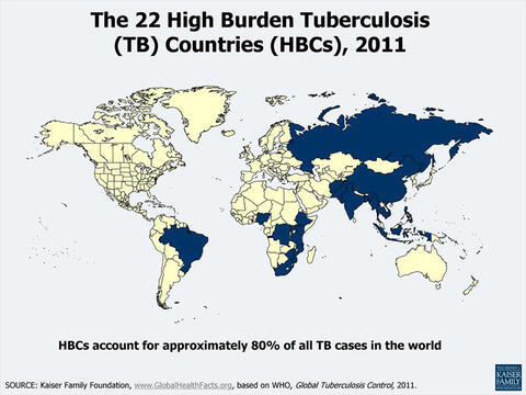 TB global spread 2012